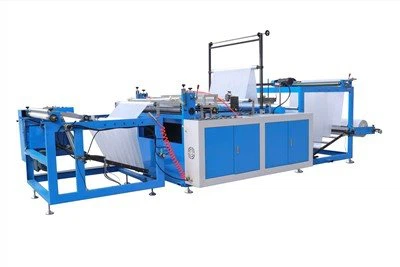 Máquina para fabricar rollos de láminas precortadas